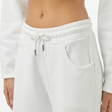  Les Benjamins 003 Kadın Beyaz Eşofman Altı