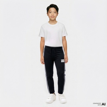  Converse Çocuk Siyah Eşofman Altı