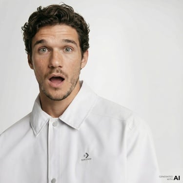  Converse Erkek Beyaz Yağmurluk