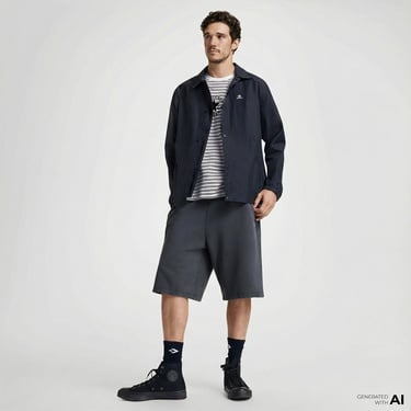  Converse Erkek Siyah Yağmurluk