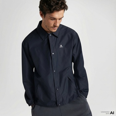  Converse Erkek Siyah Yağmurluk