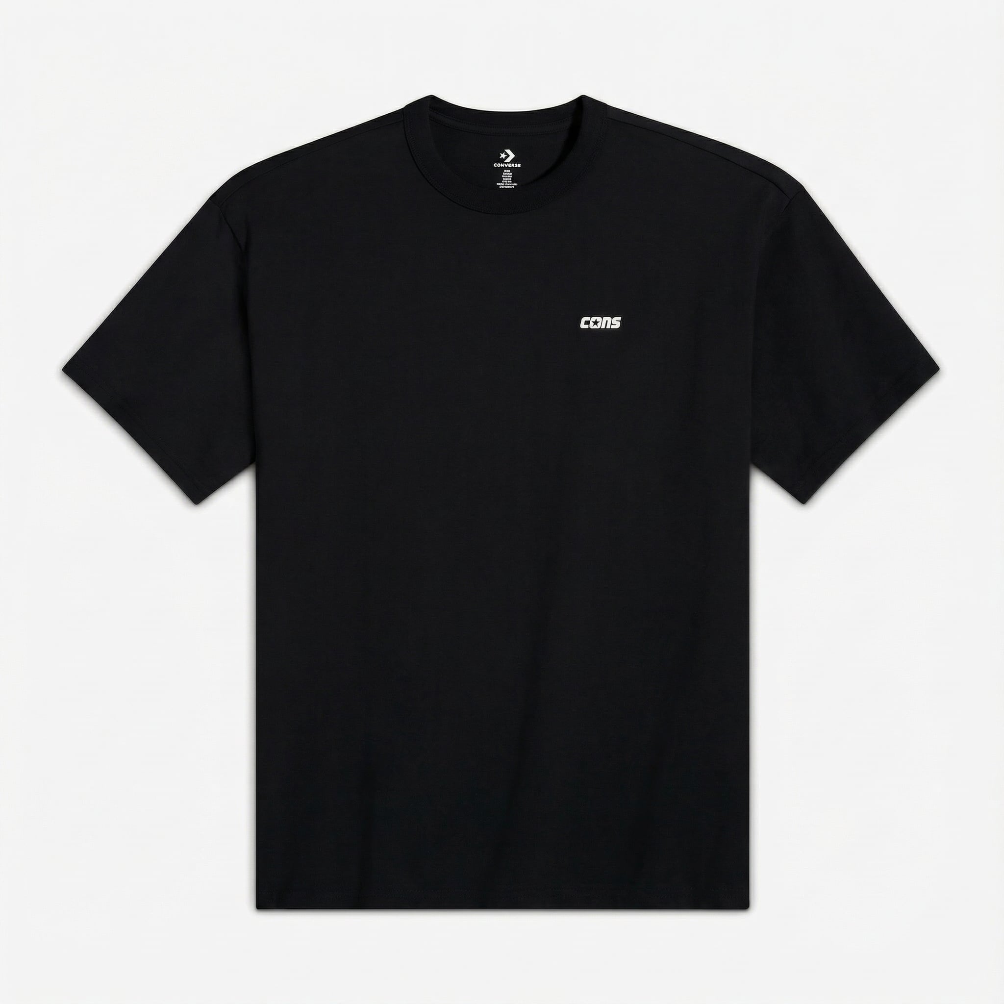  Converse Loose Fit Erkek Siyah T-Shirt