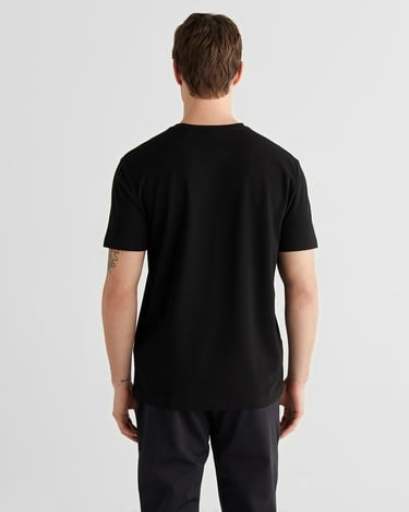  GANT Erkek Siyah Bisiklet Yaka Regular Fit T-Shirt