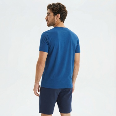  Nautica Erkek Mavi T-Shirt