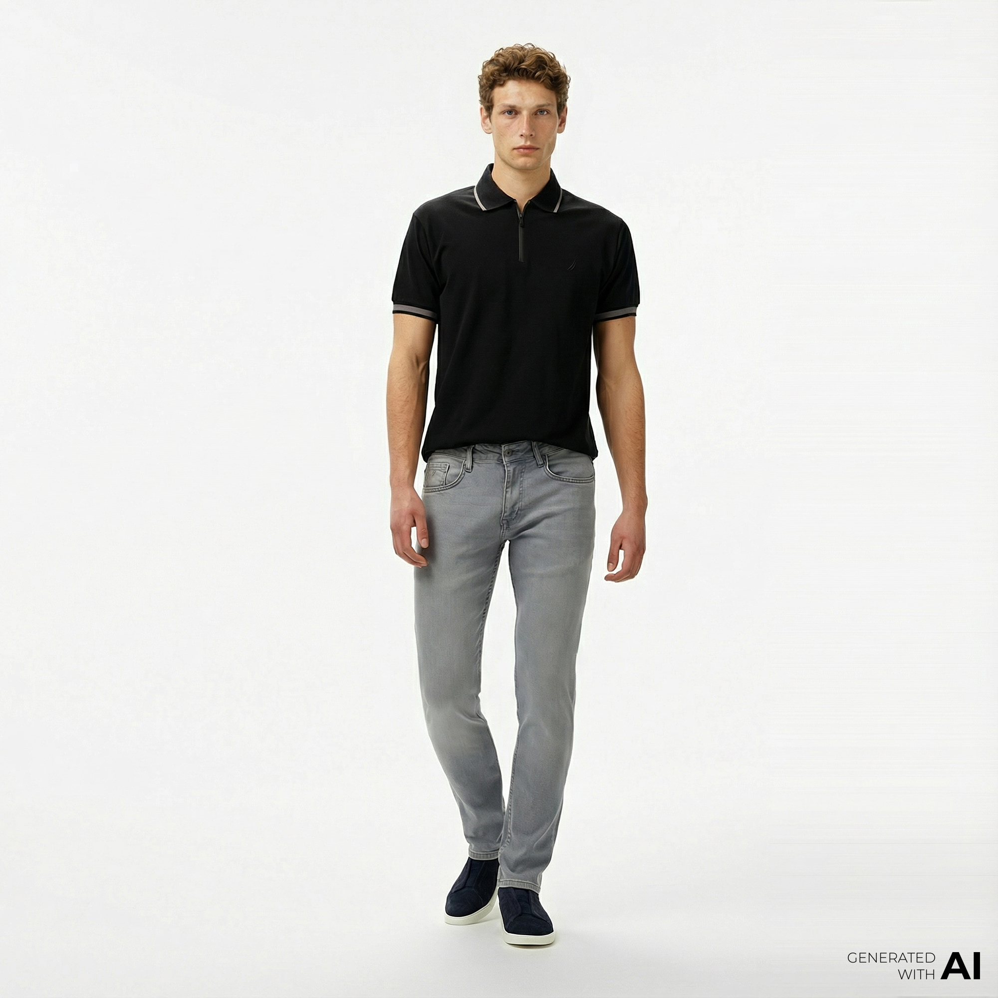  Nautica Erkek Bej Jogger Keten Pantolon