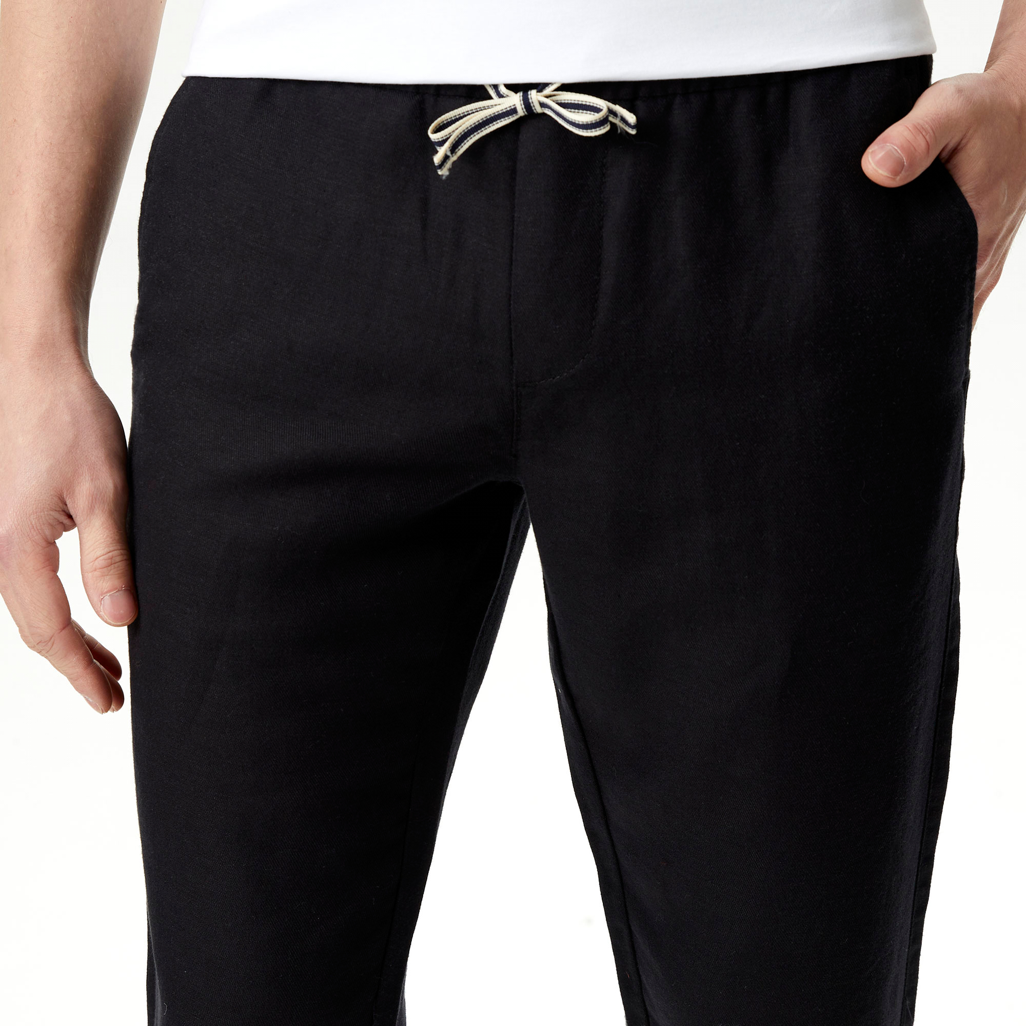  Nautica Erkek Siyah Classic Fit Pantolon