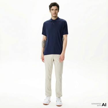  Nautica Erkek Beyaz Slim Fit Pantolon