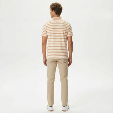  Nautica Erkek Bej Slim Fit Pantolon