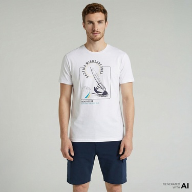  Nautica Erkek Lacivert Standart Fit Şort