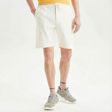  Nautica Erkek Beyaz Standart Fit Şort