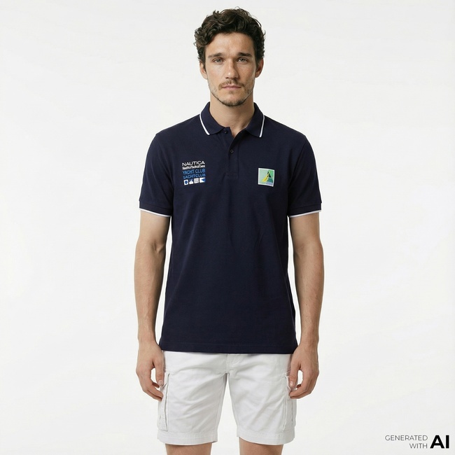  Nautica Erkek Beyaz Bermuda