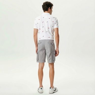  Nautica Erkek Gri Bermuda