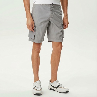  Nautica Erkek Gri Bermuda