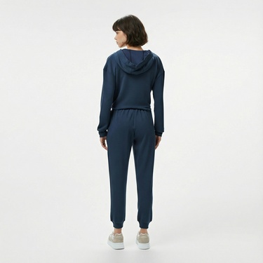  Nautica Kadın Lacivert Regular Fit Eşofman Altı