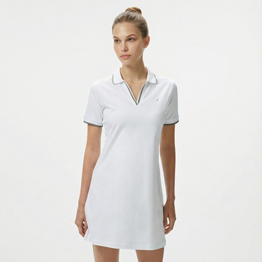  Nautica Kadın Beyaz Regular Fit Elbise