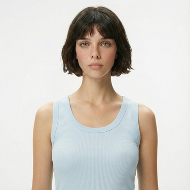  Nautica Kadın Mavi Slim Fit T-Shirt