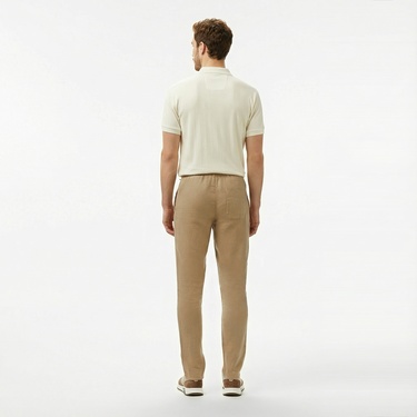  Nautica Erkek Gri Slim Fit Pantolon