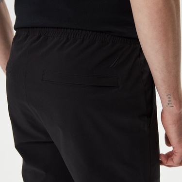  Nautica Erkek Siyah Jogger Pantolon
