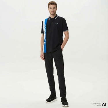  Nautica Erkek Siyah Jogger Pantolon