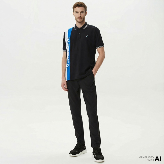  Nautica Erkek Siyah Jogger Pantolon