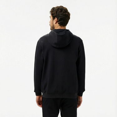  Nautica Erkek Siyah Regular Fit Kapüşonlu Sweatshirt