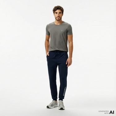  Nautica Erkek Lacivert Regular Fit Eşofman Altı