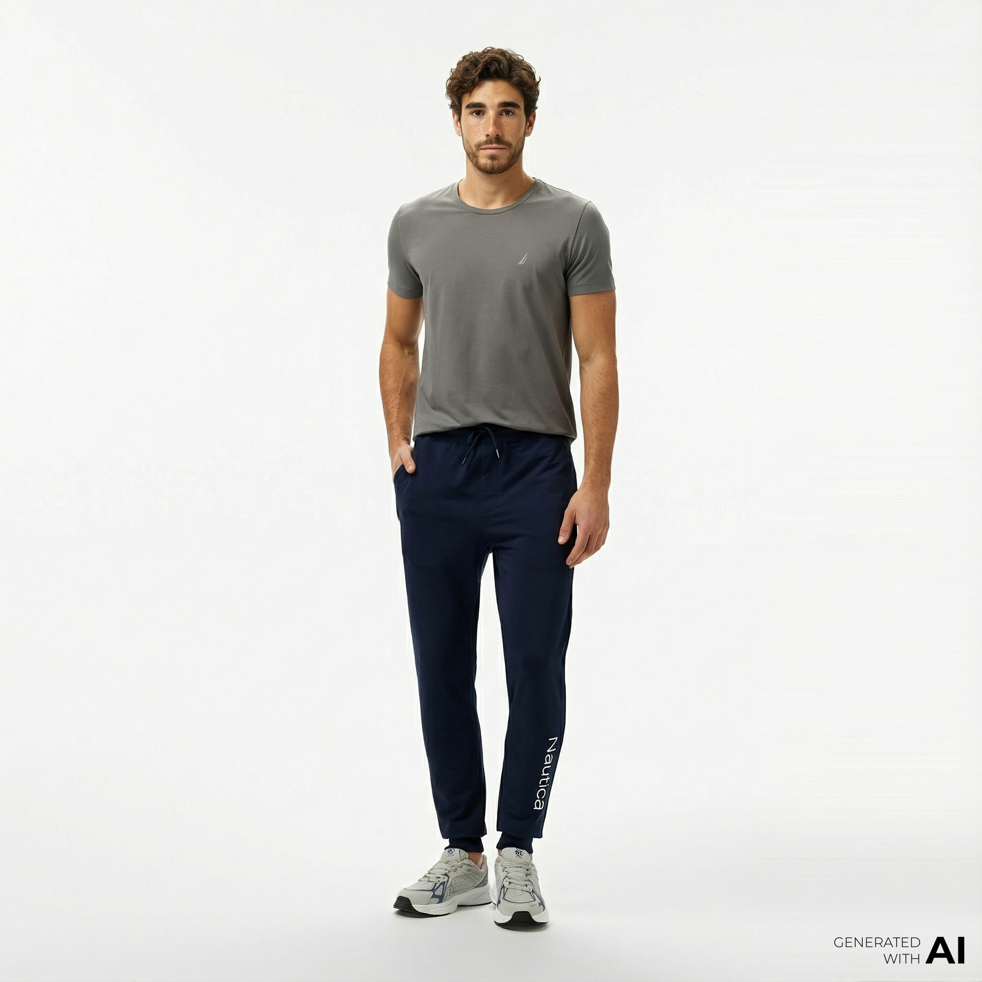  Nautica Erkek Lacivert Regular Fit Eşofman Altı