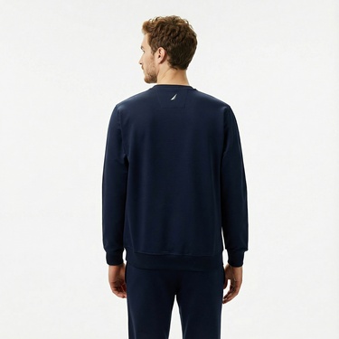 Nautica Erkek Lacivert Regular Fit Sweatshirt