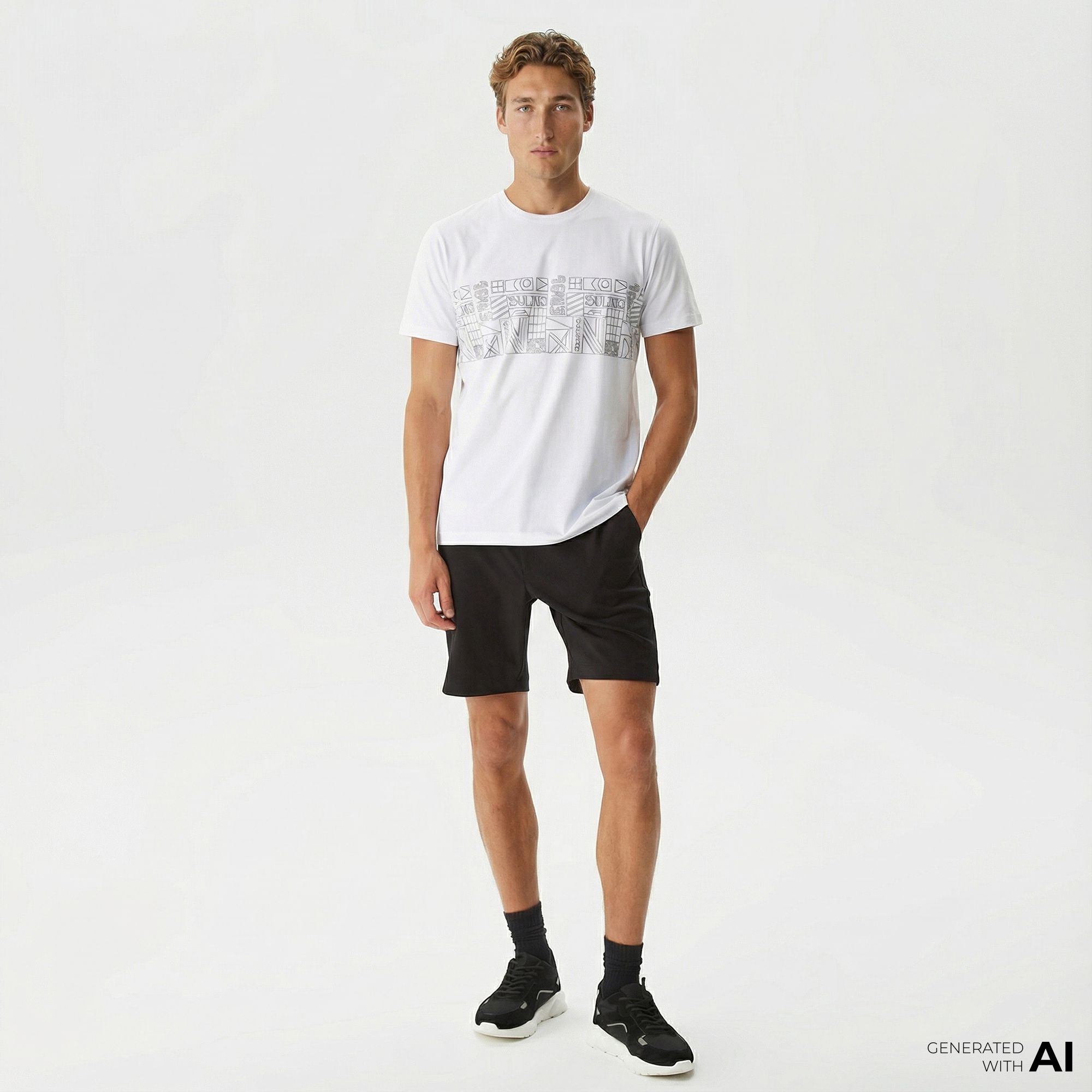  Nautica Erkek Siyah Şort