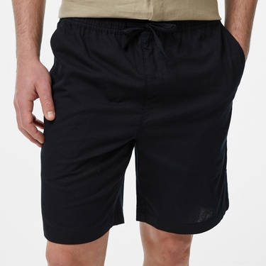  Nautica Erkek Siyah Jogger Şort