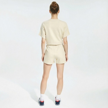  Nautica Kadın Bej Oversize Şort