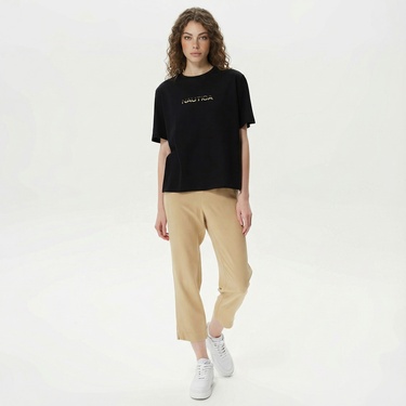  Nautica Kadın Siyah T-Shirt