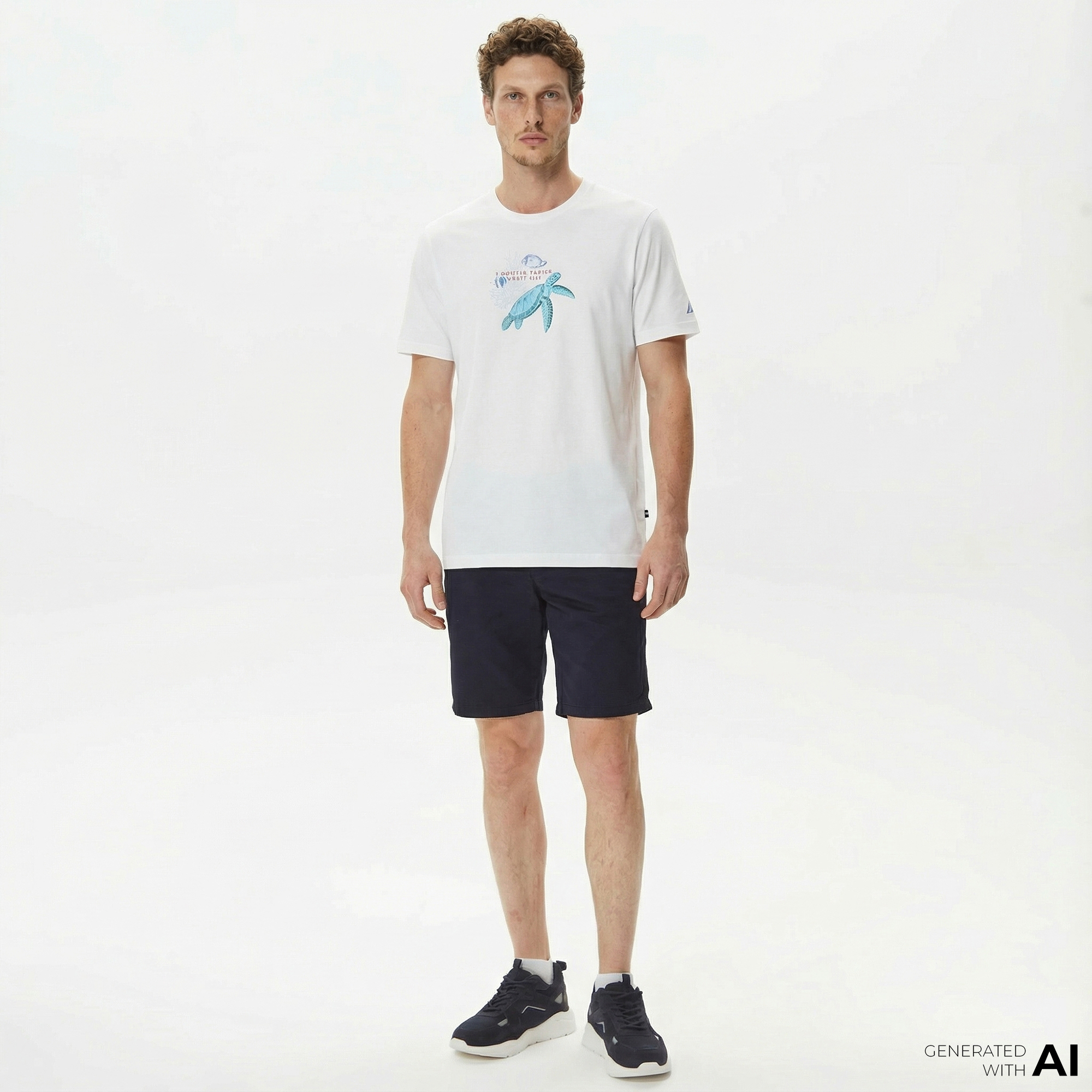  Nautica Erkek Lacivert Bermuda