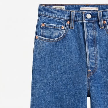  Levi's Ribcage Straight  Jazz Pop Kadın Mavi Jean