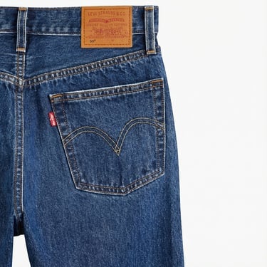  Levi's 501 Crop Orinda Troy Horse Kadın Lacivert Jean