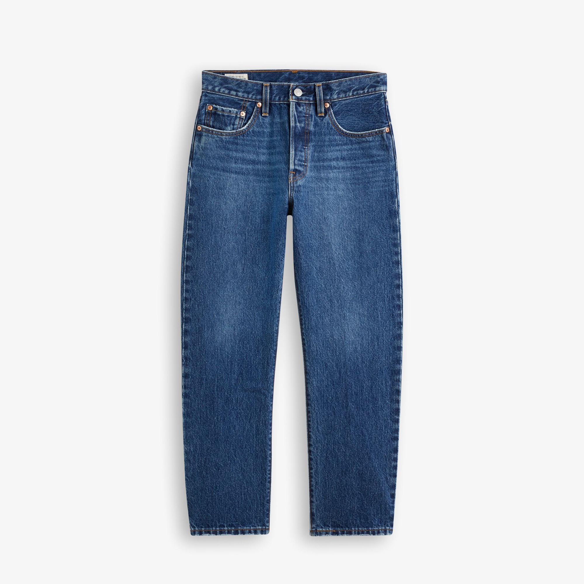 Levi's 501 Crop Orinda Troy Horse Kadın Lacivert Jean