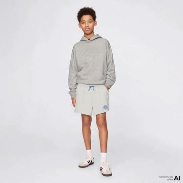  Converse Çocuk Gri Şort