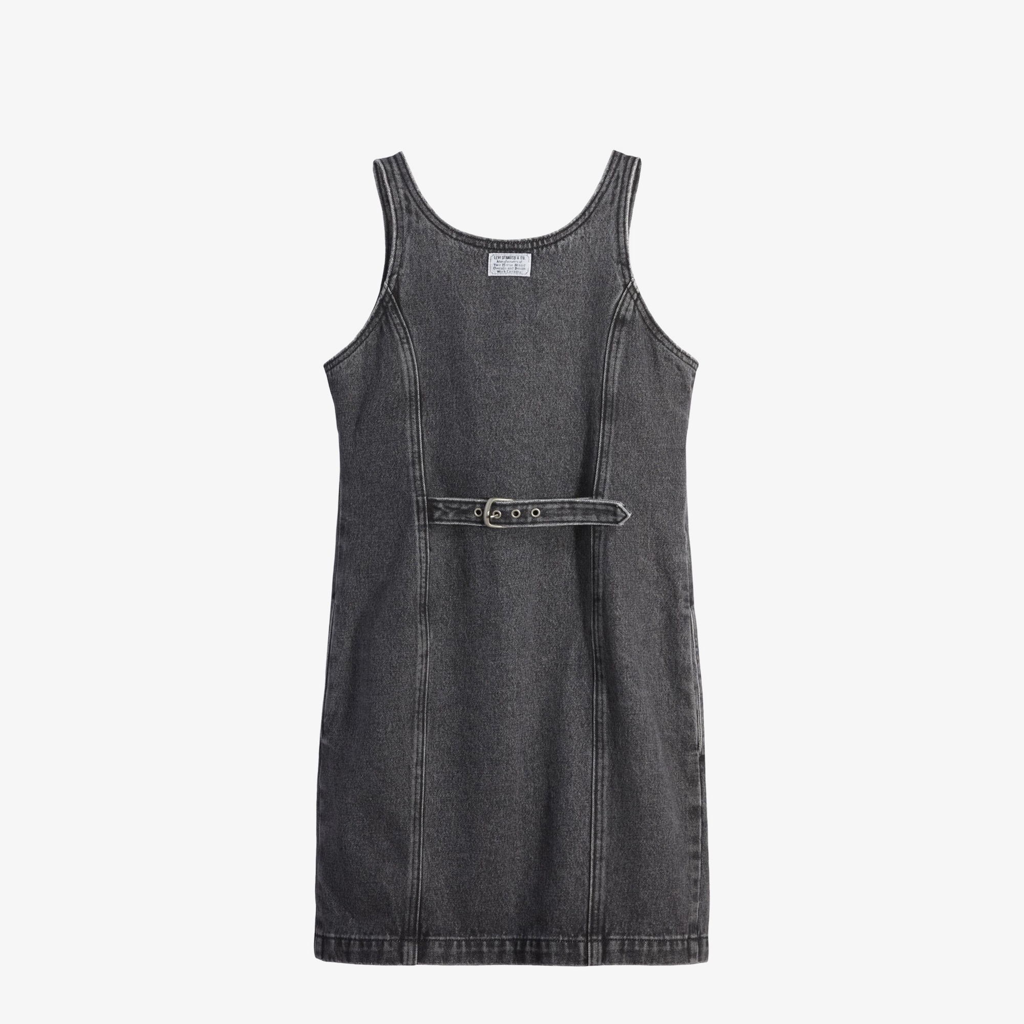 Levi's Tuli Denim Mini Dress Kadın Gri Elbise