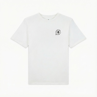  Converse Erkek Grafik Baskılı Beyaz T-Shirt