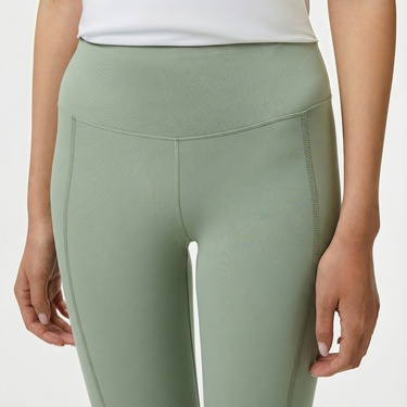  Nike One Dri-Fit Fitted Kadın Yeşil Tayt