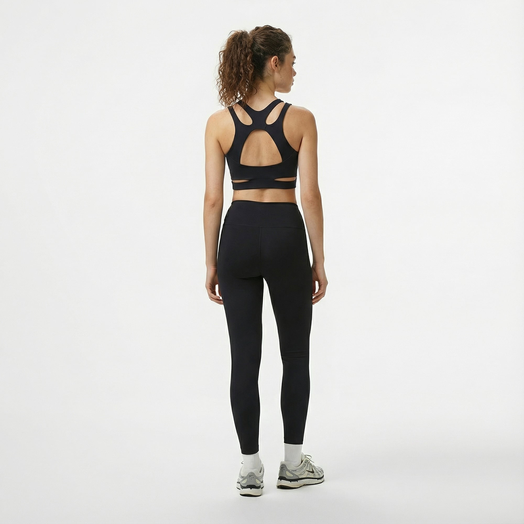 Nike One Dri-Fit Fitted Kadın Siyah Tayt