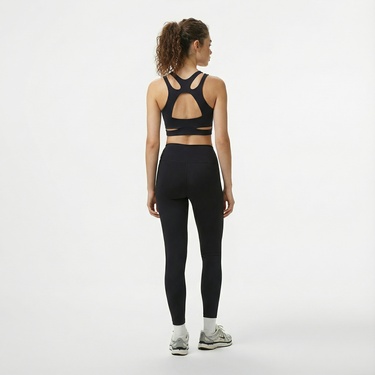  Nike One Dri-Fit Fitted Kadın Siyah Tayt