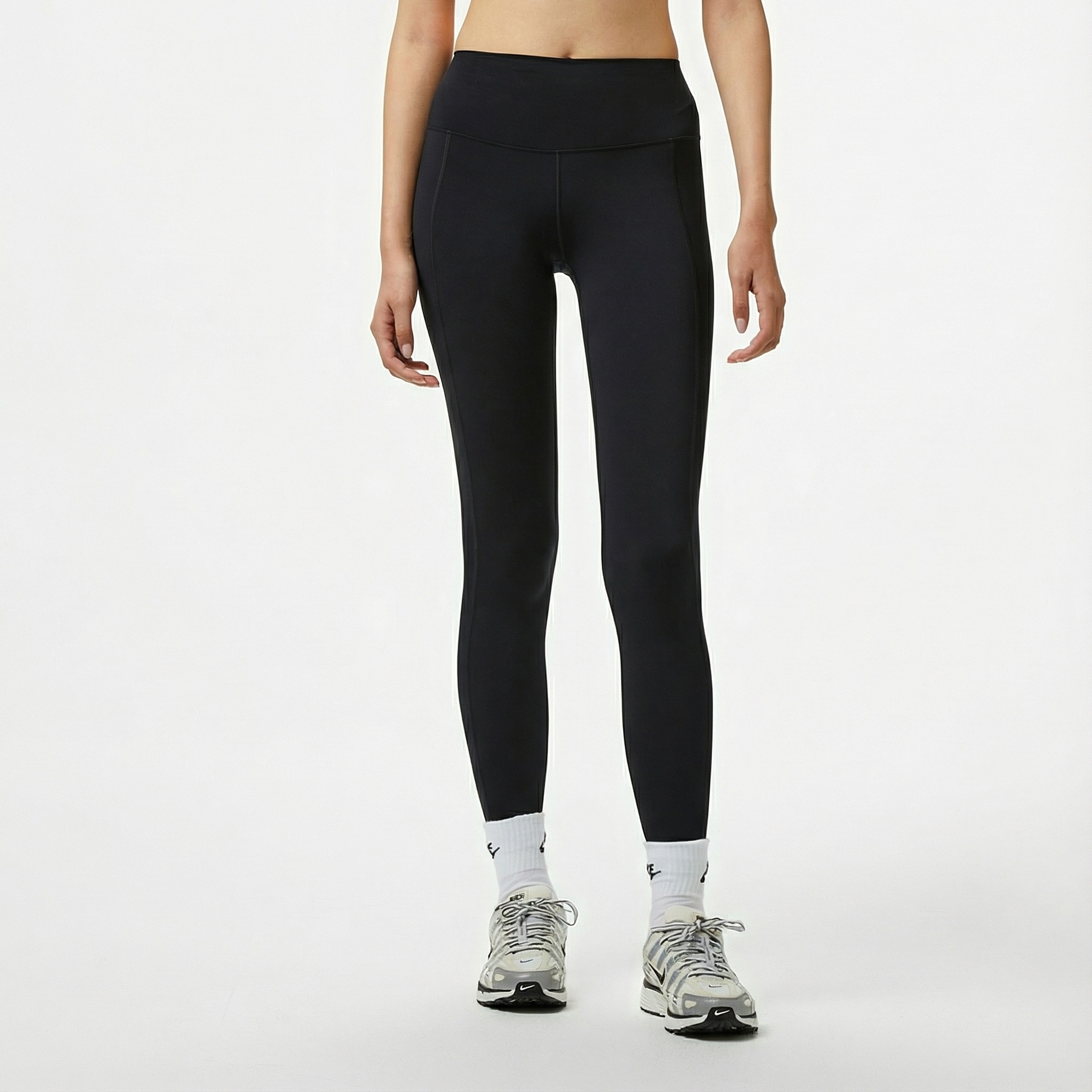 Nike One Dri-Fit Fitted Kadın Siyah Tayt