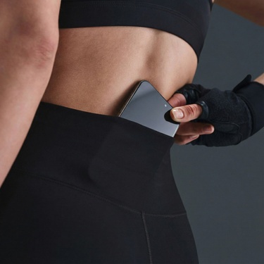  Nike One Dri-Fit Kadın Siyah Tayt