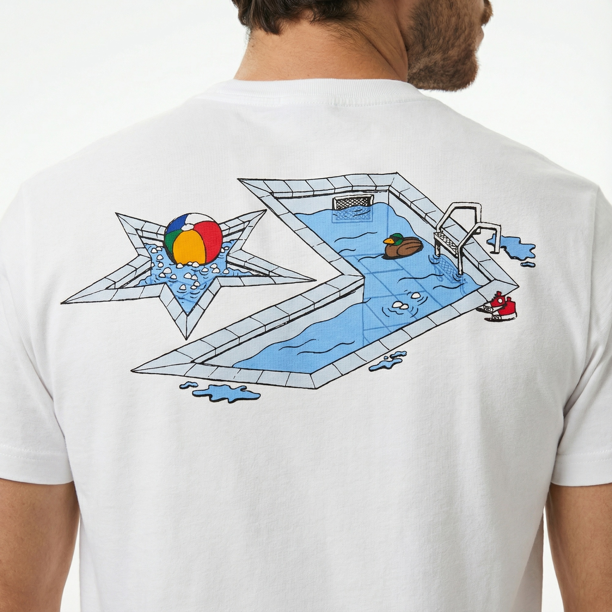 Converse Erkek Beyaz T-Shirt