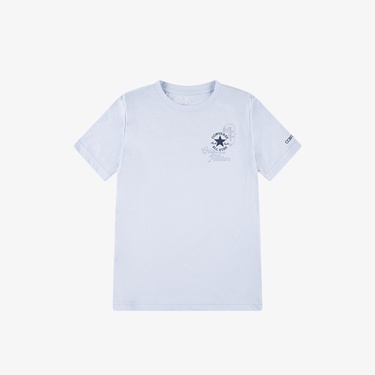  Converse Chuck Taylor All Star Çocuk Açık Mavi T-Shirt