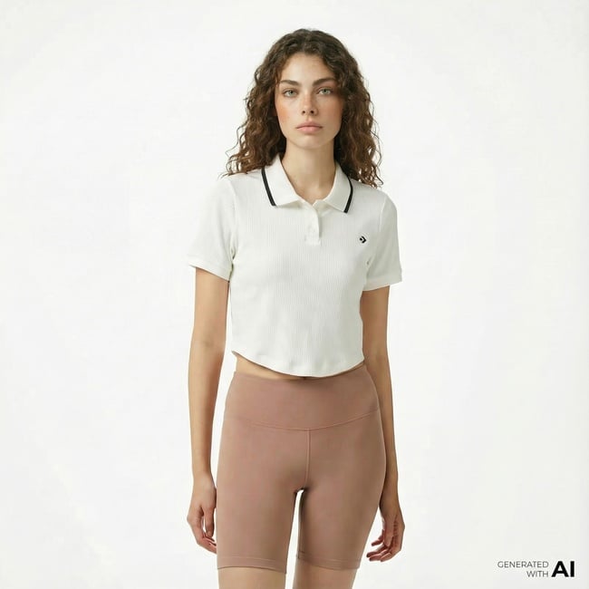  Converse Kadın Beyaz T-Shirt