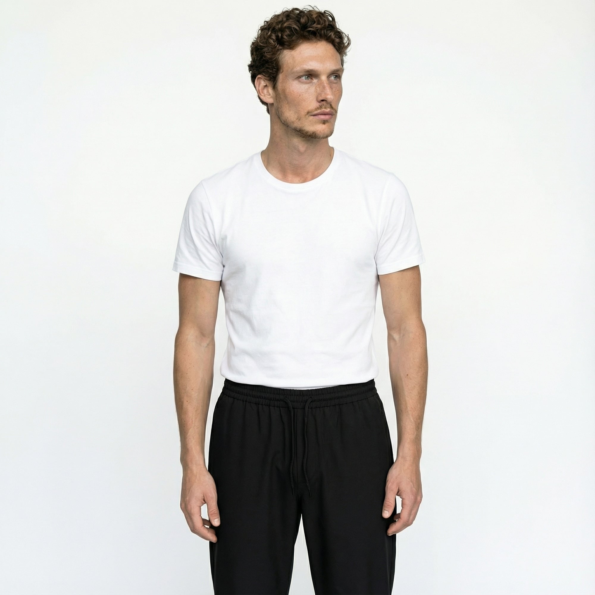 Converse Erkek Baskılı Siyah Pantolon