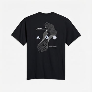  Converse Erkek Siyah T-Shirt