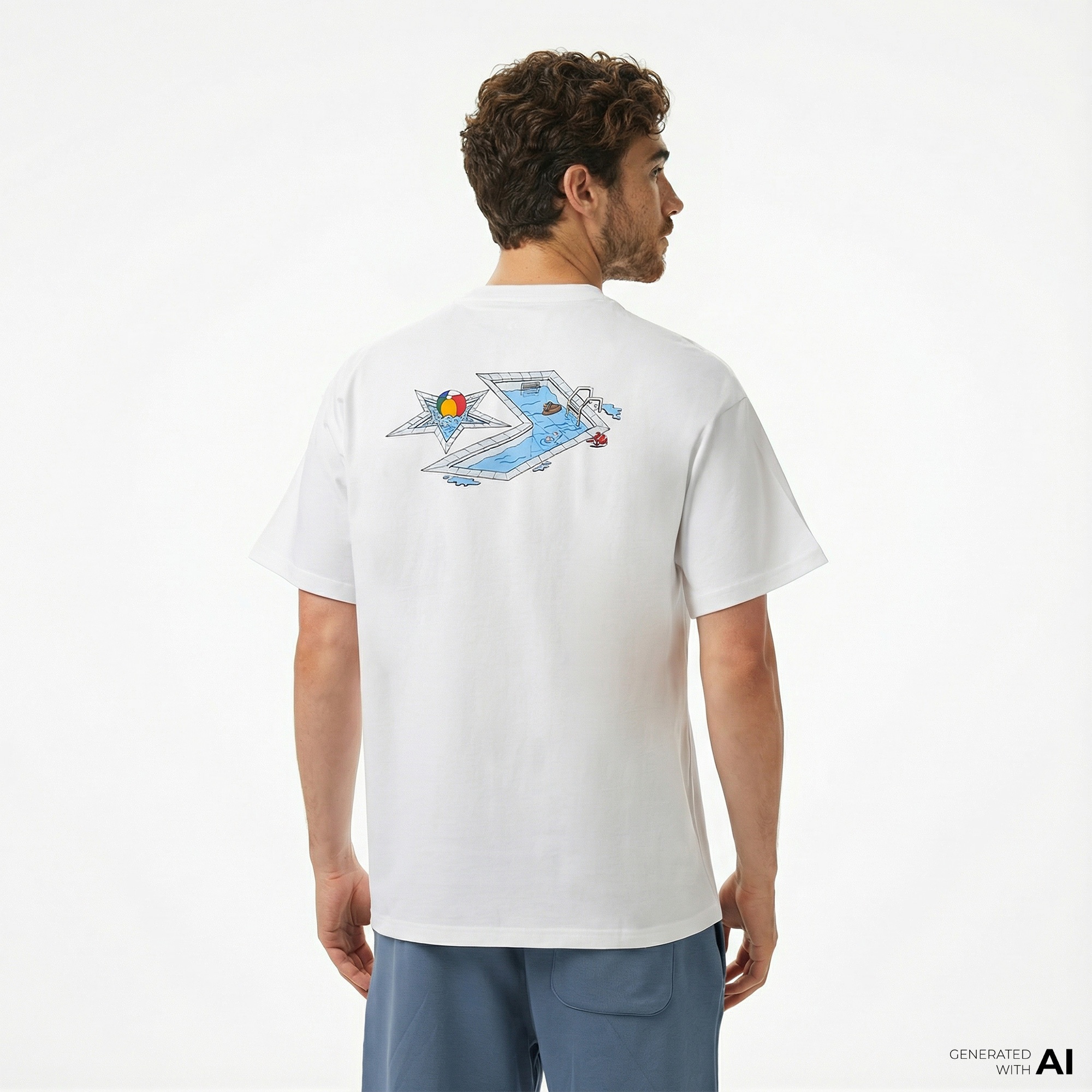 Converse Erkek Beyaz T-Shirt